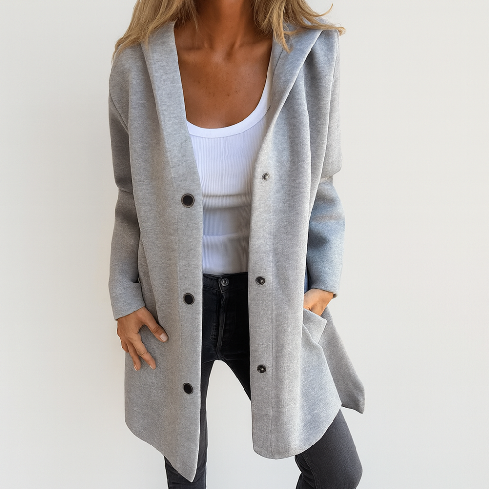 | Comfortable hoodie with kangaroo pocket