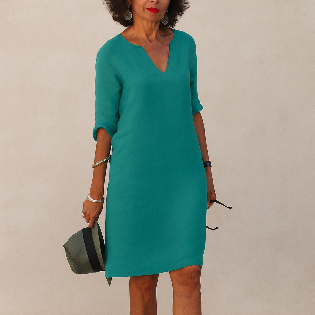 Flowing dress with timeless elegance