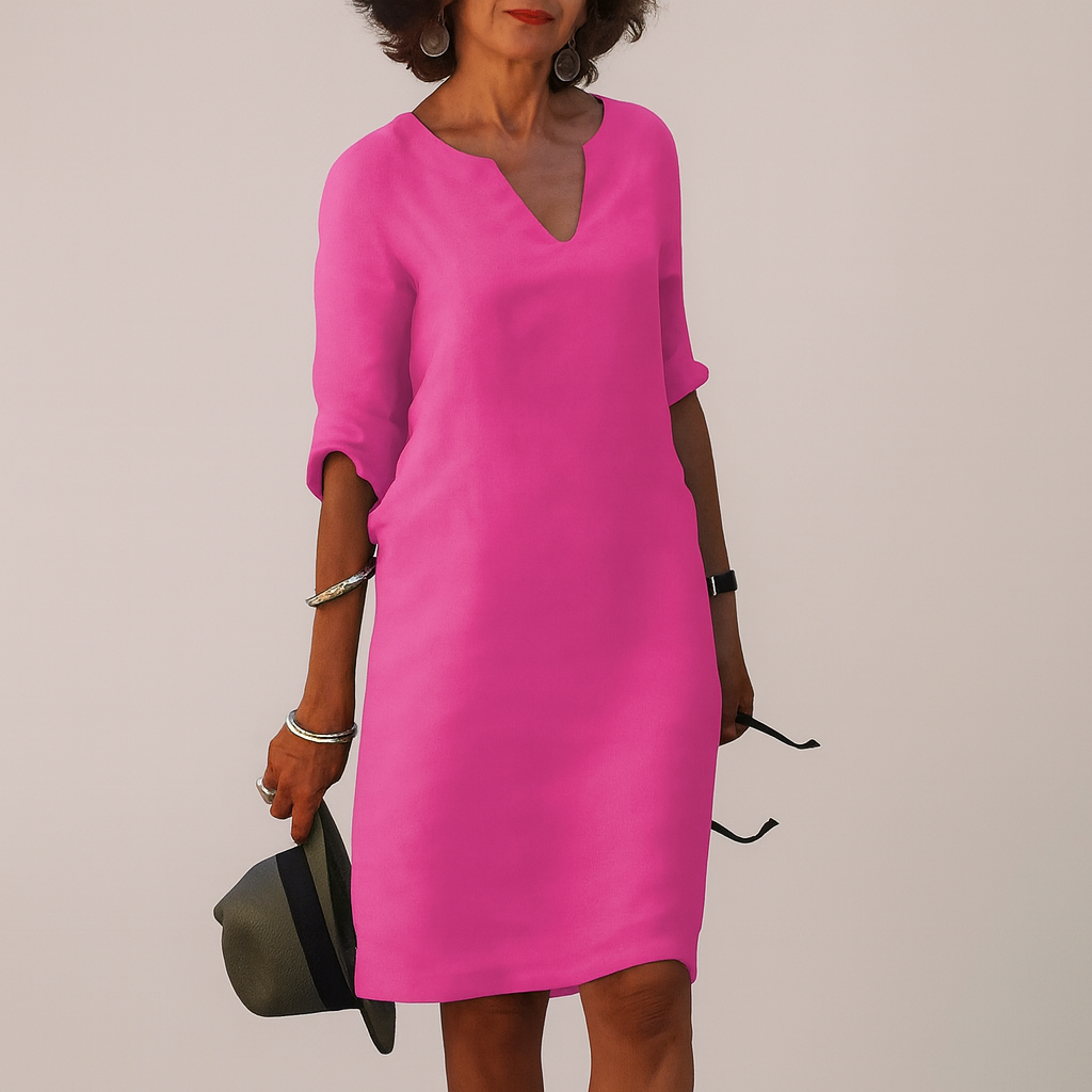 Flowing dress with timeless elegance