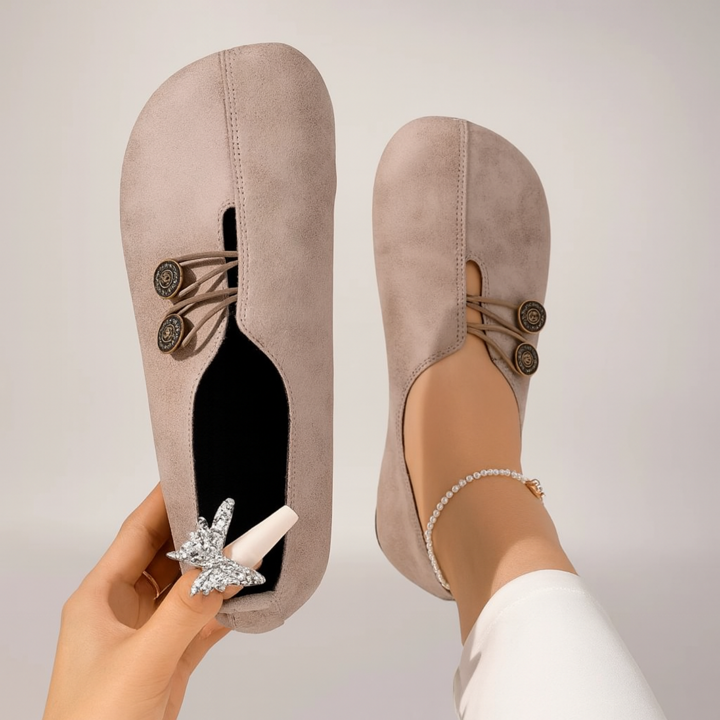 | Soft and flexible orthopedic shoes