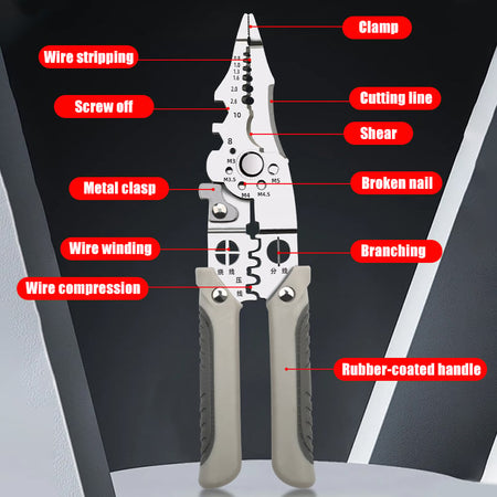 WireGrip™ | Wire Stripper &amp; Cable Crimper