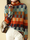 Leticia - Colorful, soft and warm sweater 