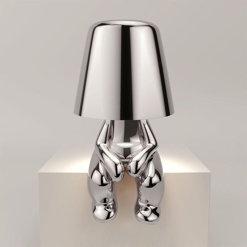 HarmonyGlo™ - Modern Chrome Lamp