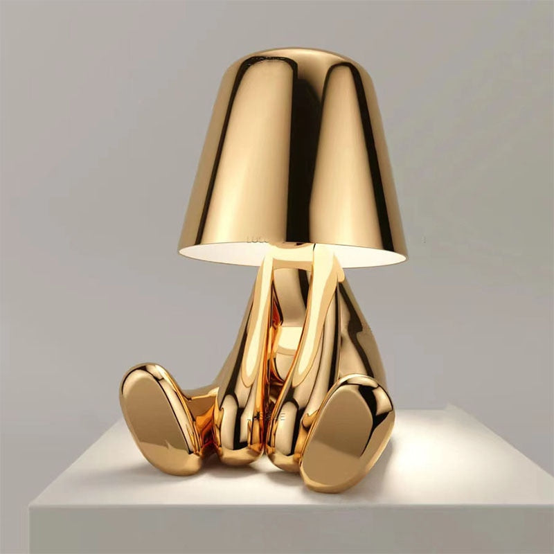HarmonyGlo™ - Modern Chrome Lamp